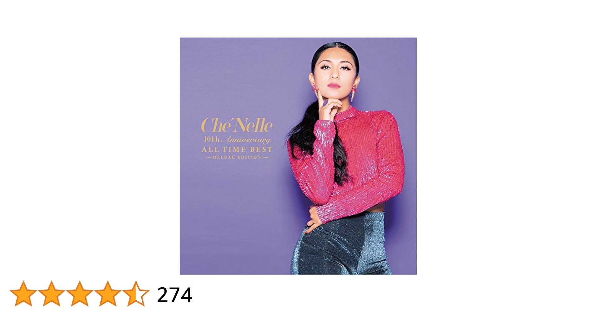 未開封品　Che'Nelle 10th Anniversary BEST CD Amazon.co.jp: 10th Anniversary ALL TIME BEST(初回限定